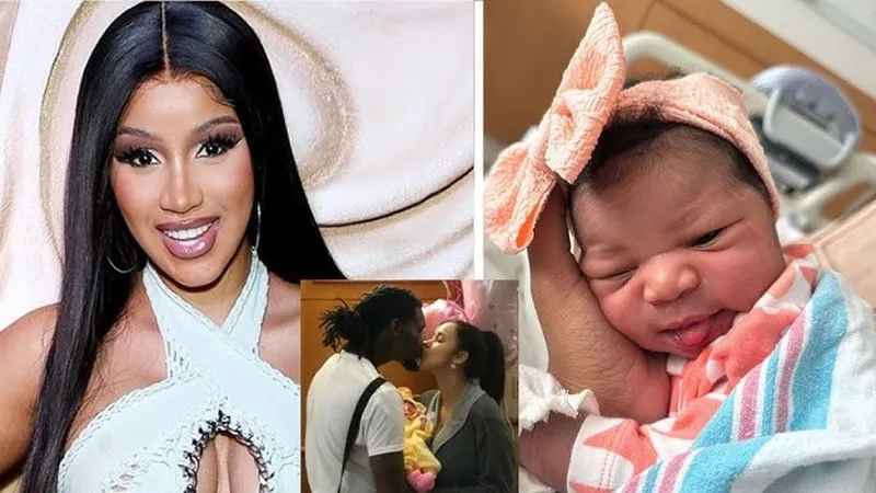 Image Cardi B image beautiful image beautiful image beautiful image beautiful - Cardi B Shows Her Baby Girl Face After Welcoming To Home, She's So ...