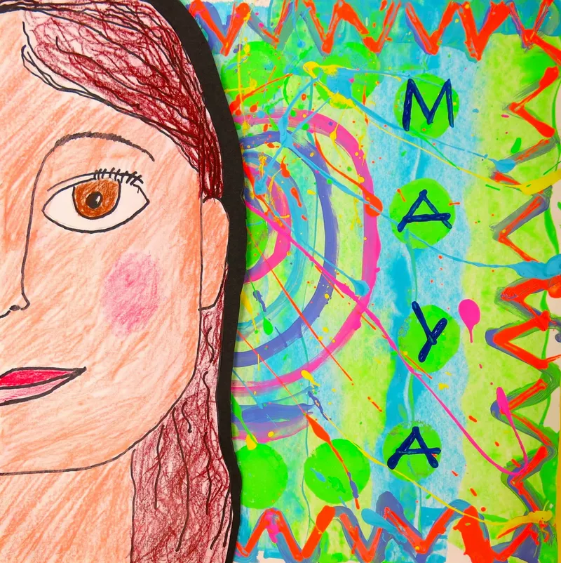 Image Cassie image beautiful image beautiful - Cassie Stephens: In the Art Room: Beautiful Oops Self-Portraits ...