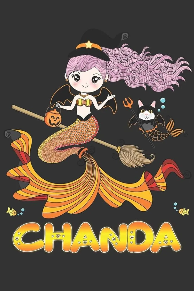 Image Chanda image beautiful - Amazon.com: Chanda: Chanda Halloween Beautiful Mermaid Witch Want ...