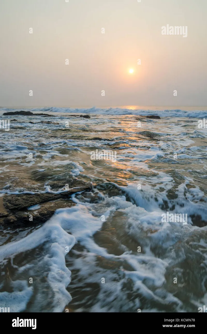 Image Chennai - Marina Beach image beautiful image beautiful image beautiful image beautiful image beautiful - Beautiful sunrise with soft light and wet rocks at beach of ...