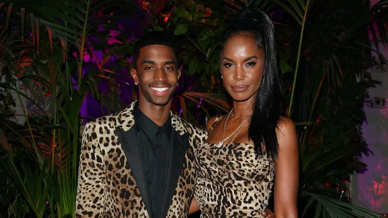 Image Christian King Combs image beautiful image beautiful image beautiful - Christian Combs Posts Adorable Photo Of Kim Porter