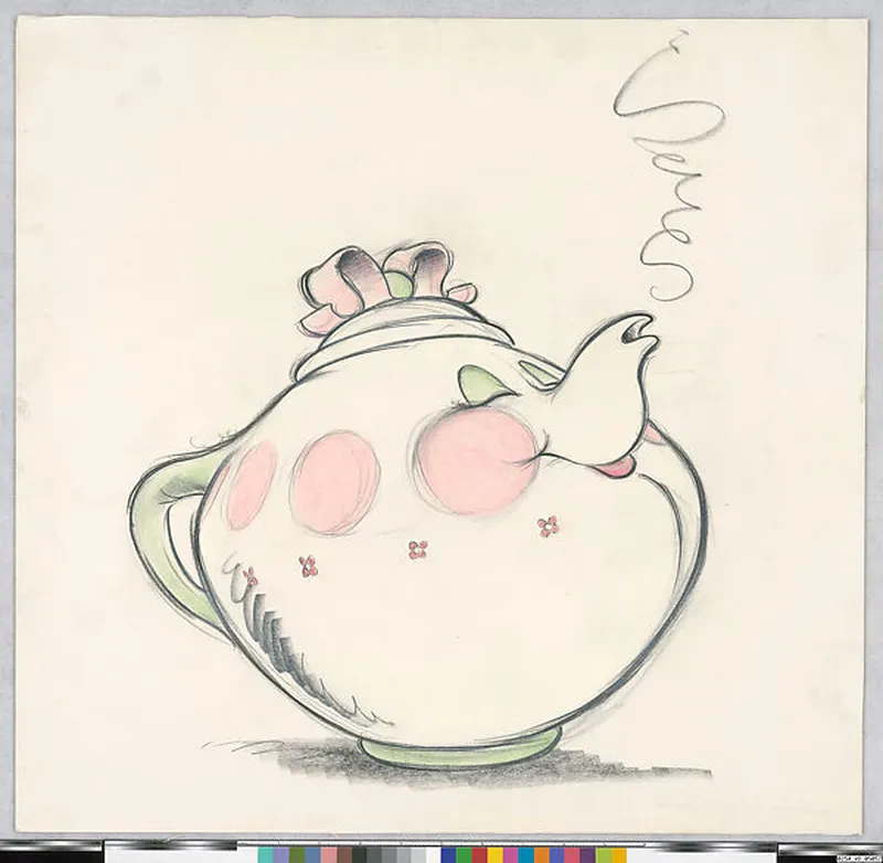 Image Christopher image beautiful image beautiful image beautiful image beautiful image beautiful - Chris Sanders | Mrs. Potts, concept art for Beauty and the Beast ...