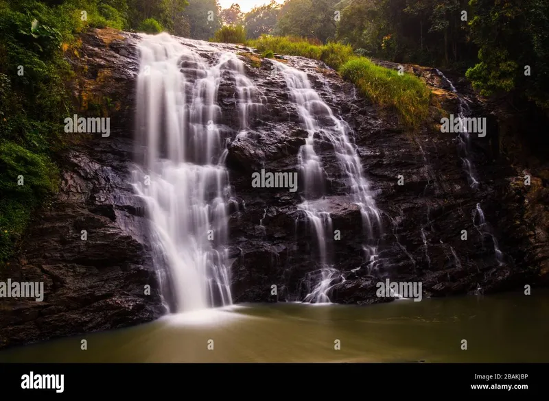 Image Coorg - Abbey Falls image beautiful - Abbe falls hi-res stock photography and images - Alamy