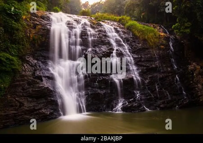 Image Coorg - Abbey Falls image beautiful image beautiful - A long exposure of the scenic Abbey falls in Kodagu, Karnataka ...