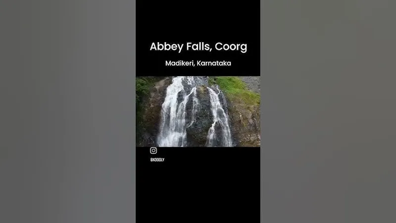 Image Coorg - Abbey Falls image beautiful image beautiful image beautiful image beautiful image beautiful - the Mezmerising Beauty of Abbey Falls, Madikeri #Coorg #dji #drone ...