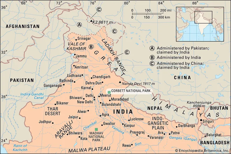 Image Corbett National Park - First National Park of India image beautiful - Chambal River | Origin, Map, Length, & Facts | Britannica