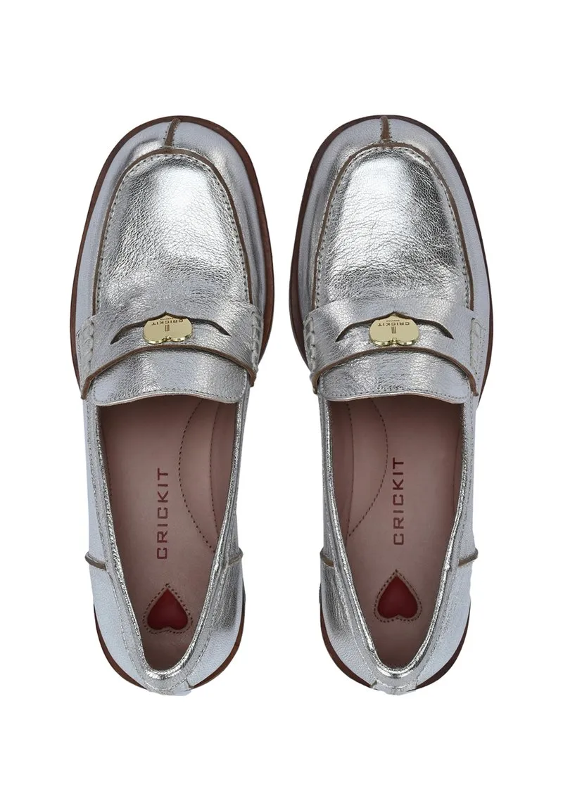 Image Crickit image beautiful - Crickit ORLANDO - Slip-ons - silber/silver-coloured - Zalando