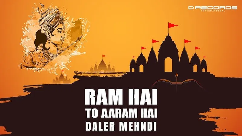 Image Daler Mehndi image beautiful - Ram Hai To Aaram Hai | Daler Mehndi | Full Bhajan With Lyrics ...