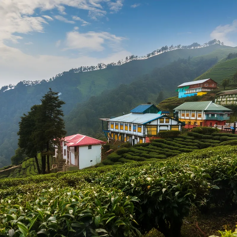 Image Darjeeling - Himalayan Hills and Tea image beautiful image beautiful - A Refreshing Escape to the Tea Gardens of Darjeeling