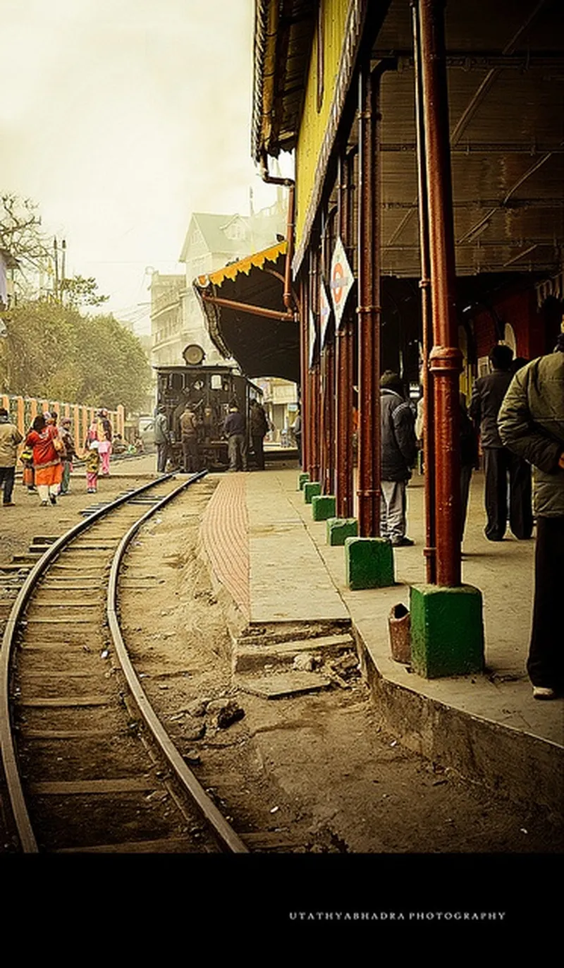 Image Darjeeling - Toy Train image beautiful image beautiful - right on track