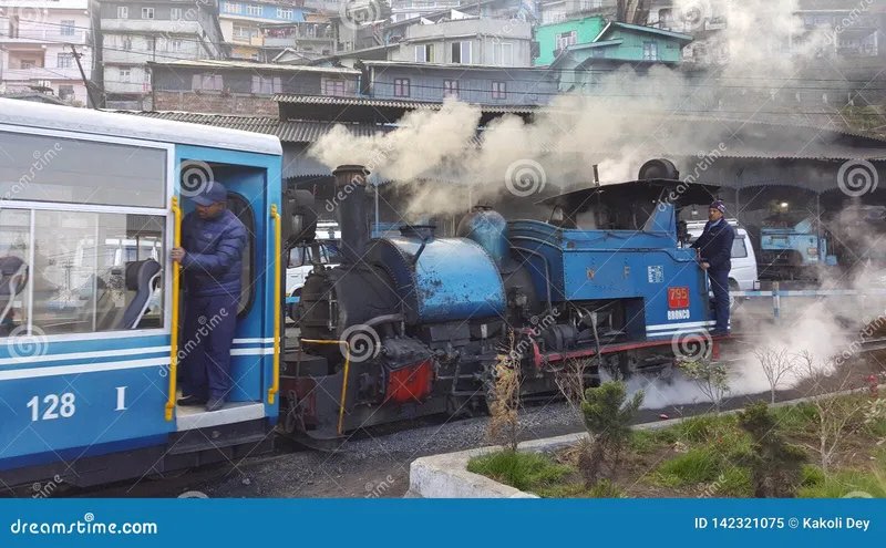 Image Darjeeling - Toy Train image beautiful image beautiful image beautiful - Beautiful Heritage Steam Engine of Darjeeling Toy Train. Editorial ...