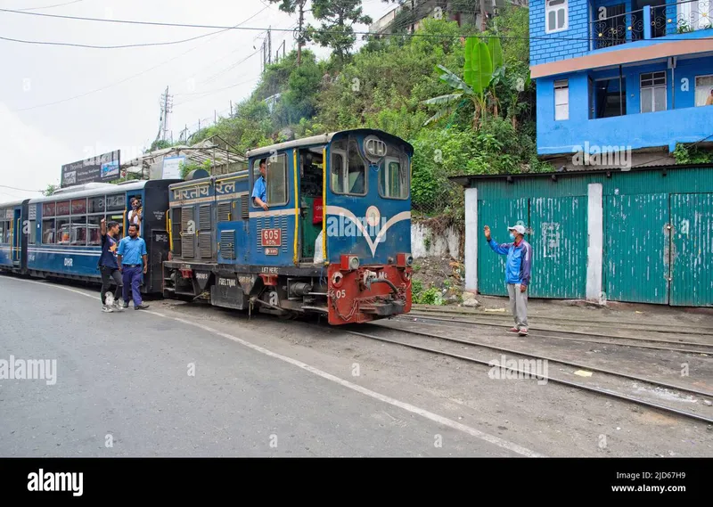 Image Darjeeling - Toy Train image beautiful image beautiful image beautiful - Kurseong, West Bengal, India. 15th Apr, 2022. A toy train is being ...