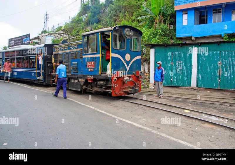 Image Darjeeling - Toy Train image beautiful image beautiful image beautiful - Kurseong, West Bengal, India. 15th Apr, 2022. The main attraction ...