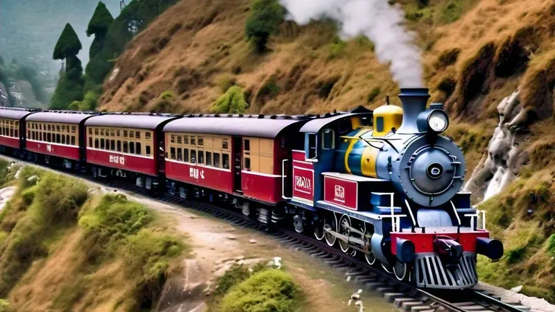 Image Darjeeling - Toy Train image beautiful image beautiful image beautiful image beautiful - Experience the magic of the Darjeeling Himalayan Railway, where ...