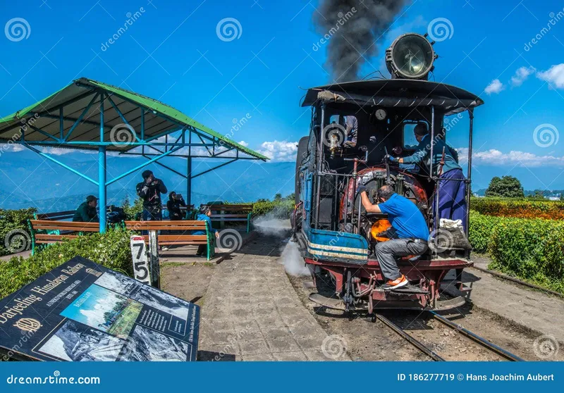 Image Darjeeling - Toy Train image beautiful image beautiful image beautiful image beautiful image beautiful image beautiful image beautiful - INDIA, DARJEELING. Stopover of the Historic Toy Train in Batasia ...