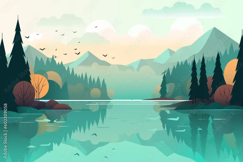 Image Dawn image beautiful image beautiful image beautiful image beautiful image beautiful image beautiful image beautiful image beautiful image beautiful image beautiful - Beautiful landscape vector illustration. Stunning landscape of a ...