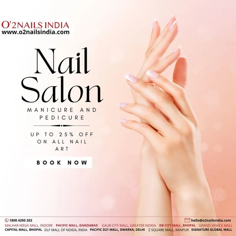 Image Delhi - Capital of India image beautiful - Nail Salon: Up to 25% off on all nail art.