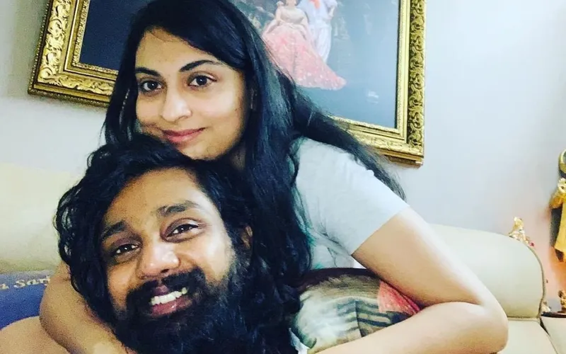 Image Dhruva Sarja image beautiful - Martin star Dhruva Sarja and wife Prerana welcome their first child!