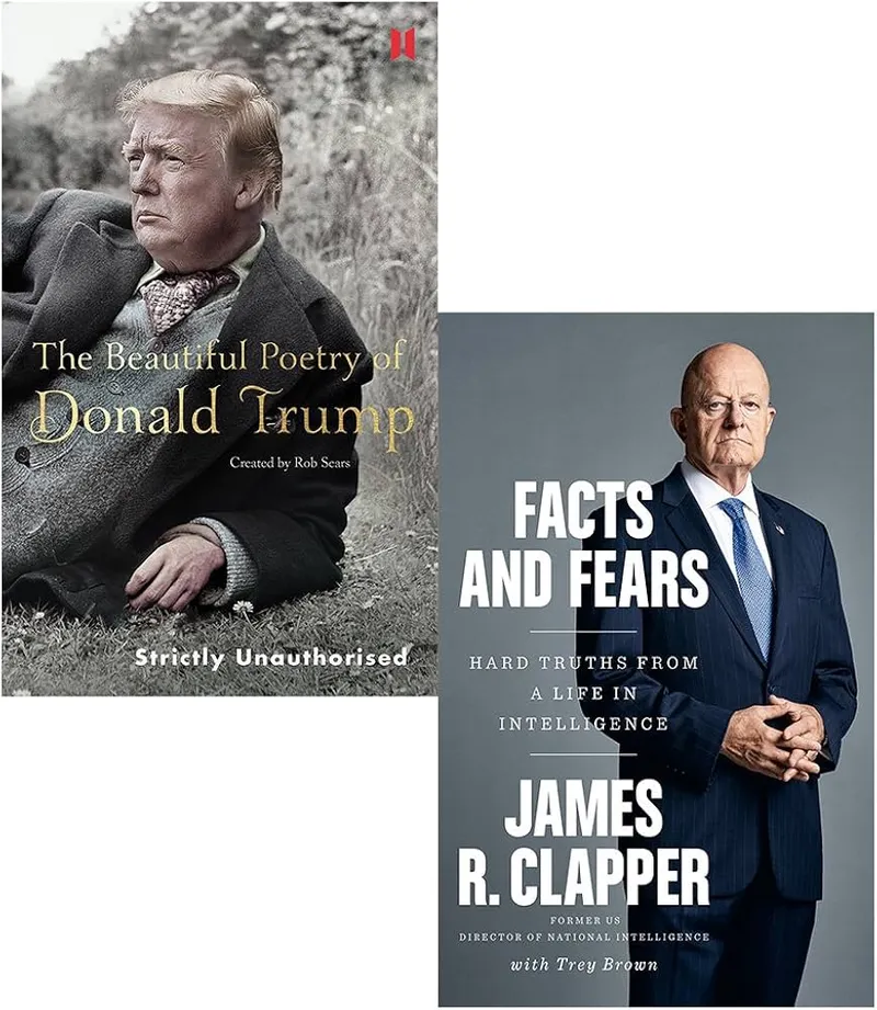 Image Director of Intelligence image beautiful - Beautiful poetry trump and facts and fears 2 books collection set ...