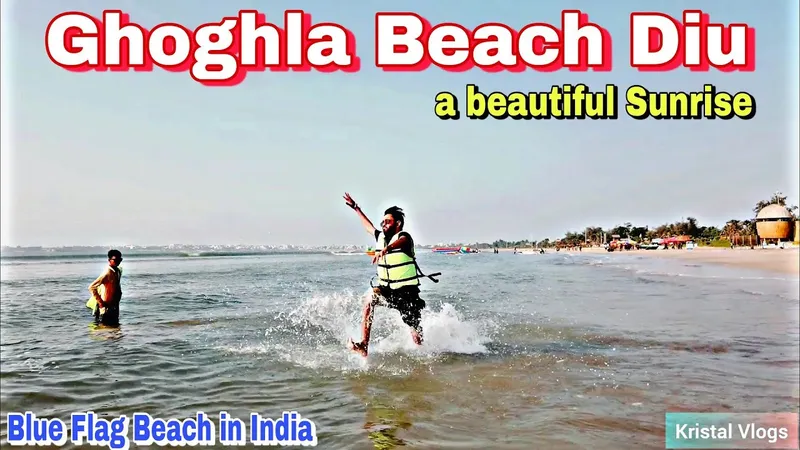 Image Diu - Beach and Fort image beautiful image beautiful image beautiful - Diu Ghoghla Beach explore 💯 a beautiful Sunrise at Diu Beach ...