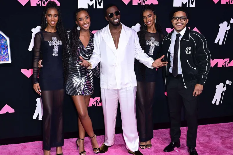 Image D'Lila Combs image beautiful image beautiful image beautiful image beautiful image beautiful image beautiful - Diddy Steps Out with His Kids on the 2023 MTV VMAs Carpet