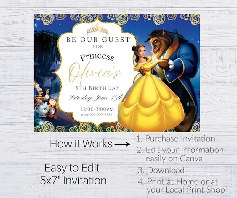 Image D'Lila Combs image beautiful image beautiful image beautiful image beautiful image beautiful image beautiful image beautiful image beautiful image beautiful image beautiful - Beauty and the Beast Birthday Invitation, Princess Belle Birthday ...