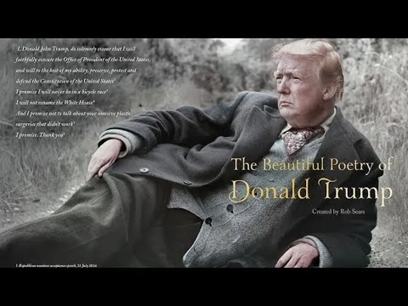 Image Donald Trump image beautiful image beautiful image beautiful - The Beautiful Poetry of Donald Trump | Jon Culshaw(Full Audiobook ...