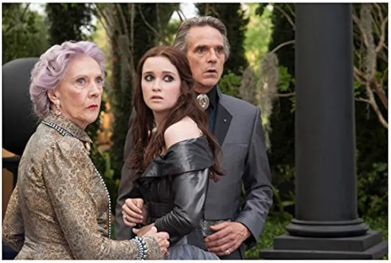 Image Eileen Atkins image beautiful image beautiful - Beautiful Creatures Eileen Atkins, Alice Englert, and Jeremy Irons ...