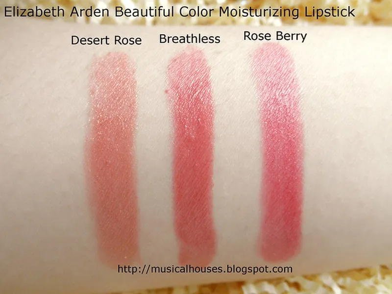 Image Elizabeth image beautiful - Elizabeth Arden Beautiful Color Moisturizing Lipsticks Swatches ...