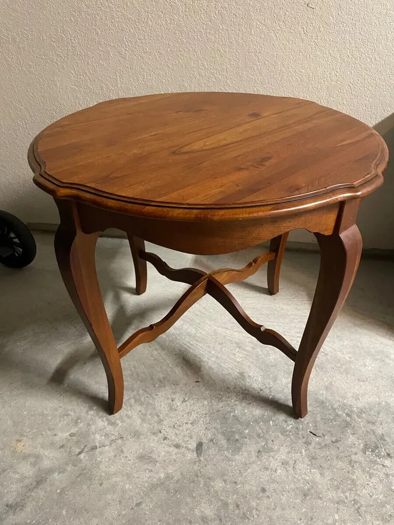 Image Ethan image beautiful image beautiful image beautiful image beautiful image beautiful image beautiful image beautiful image beautiful image beautiful - Beautiful Ethan Allen Maison Country French Round End Table #37 ...