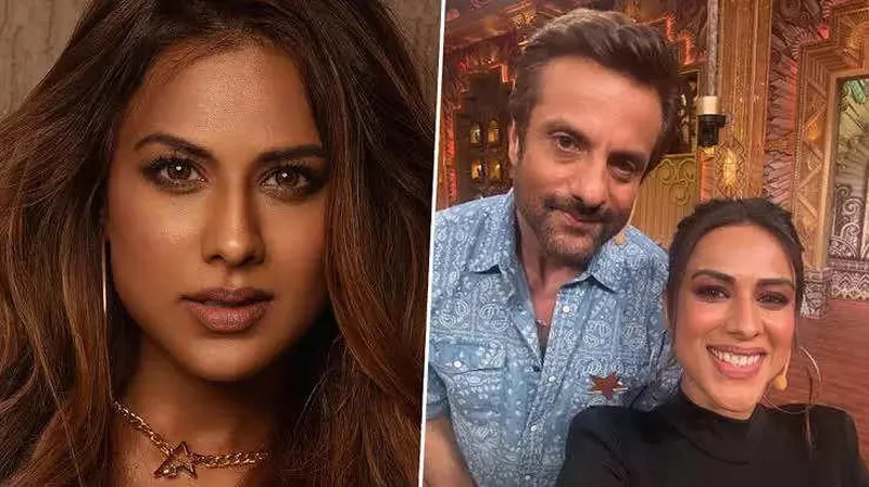 Image Fardeen Khan image beautiful image beautiful image beautiful image beautiful - Laughter Chefs: Nia Sharma enjoys fan girl moment as she meets ...