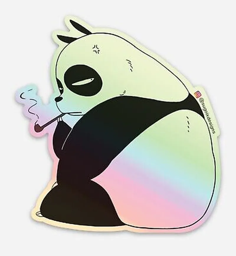 Image Genma Saotome image beautiful image beautiful - 1 Ranma 1/2 Sticker Mr Panda Genma Saotome Uncle Saotome ...