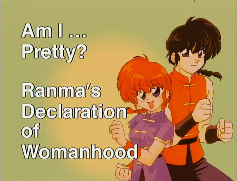 Image Genma Saotome image beautiful image beautiful image beautiful image beautiful image beautiful image beautiful - Am I... Pretty? Ranma's Declaration of Womanhood | Ranma Wiki | Fandom