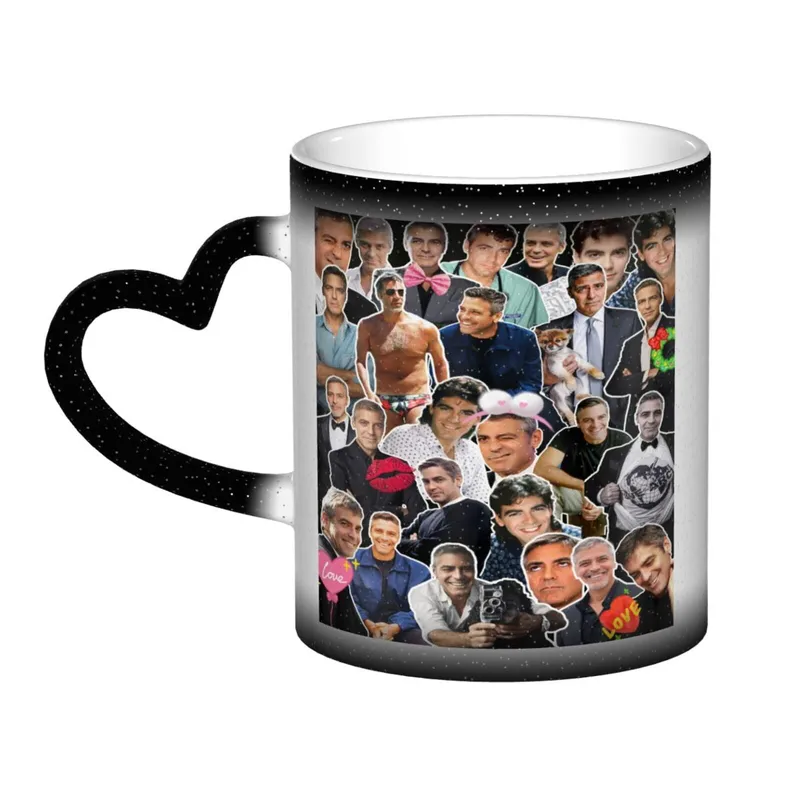 Image George Clooney image beautiful image beautiful image beautiful image beautiful image beautiful - Amazon.com: PODODNOE CUP Convenient and beautiful George Clooney ...