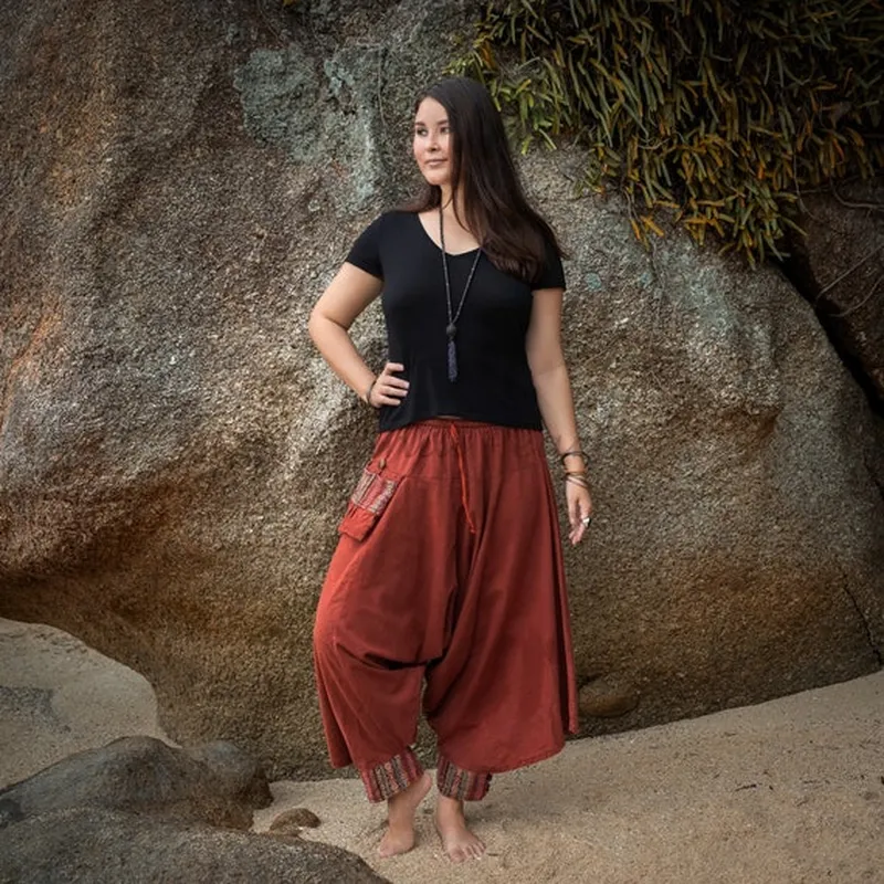 Image Goa - Beaches and Festivals image beautiful image beautiful - Paloma Long Harem Pants Handmade Boho Festival Goa Pants Stonewash ...