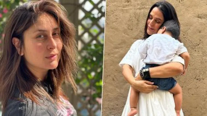 Image Guriq (Neha and Angad's son) image beautiful image beautiful - Neha Dhupia and Angad Bedi's Son Guriq Turns Two, Kareena Kapoor ...