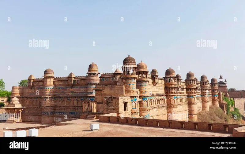 Image Gwalior Fort - Majestic Fort image beautiful image beautiful - Raja man singh hi-res stock photography and images - Page 3 - Alamy