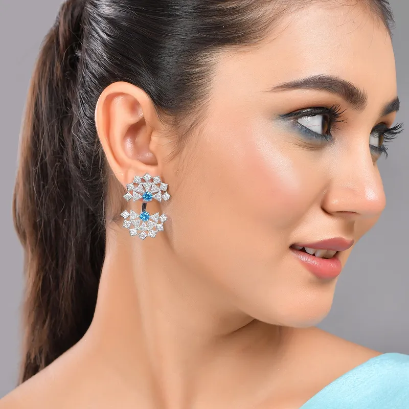 Image Gwalior Fort - Majestic Fort image beautiful image beautiful image beautiful image beautiful image beautiful image beautiful - Before Sunrise Neeharika Ear Jacket Earrings – VOYLLA