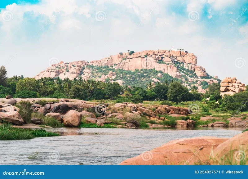 Image Hampi - Ancient City image beautiful image beautiful image beautiful image beautiful - Beautiful View of the Ancient Ruined Temple City of Hampi on the ...