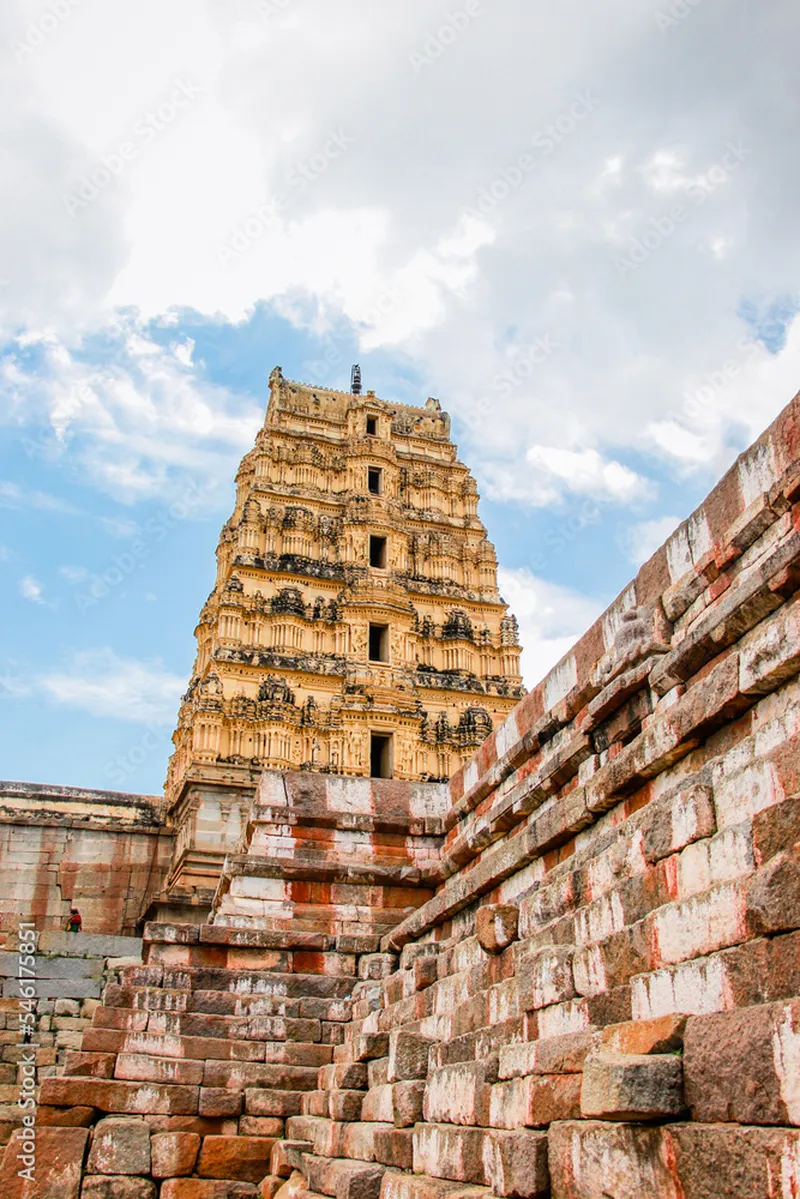 Image Hampi - Virupaksha Temple image beautiful image beautiful image beautiful image beautiful - Beautiful view of Inner Virupaksha temple gopuram or gopura hampi ...