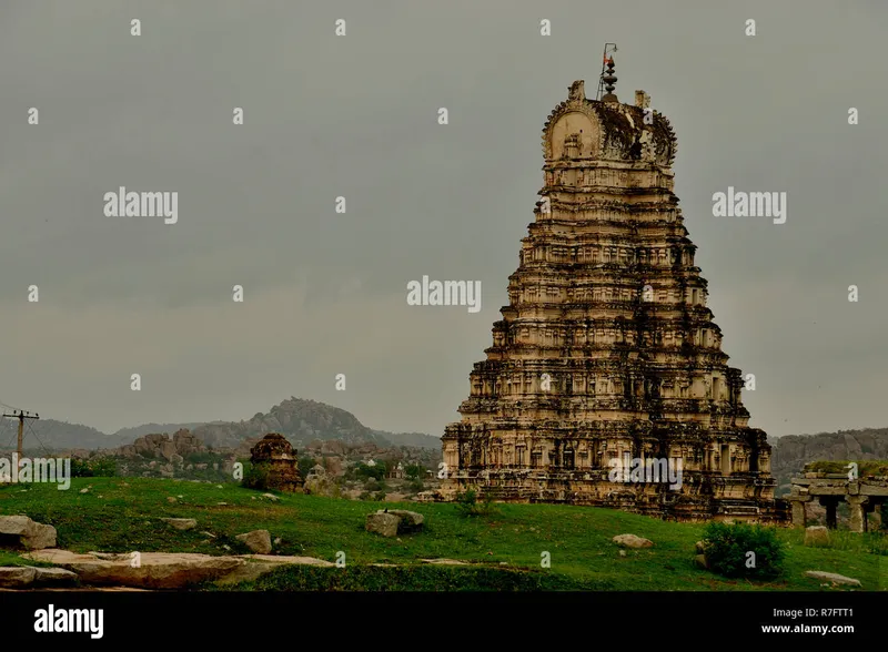 Image Hampi - Virupaksha Temple image beautiful image beautiful image beautiful image beautiful - India temple monument architecture hi-res stock photography and ...