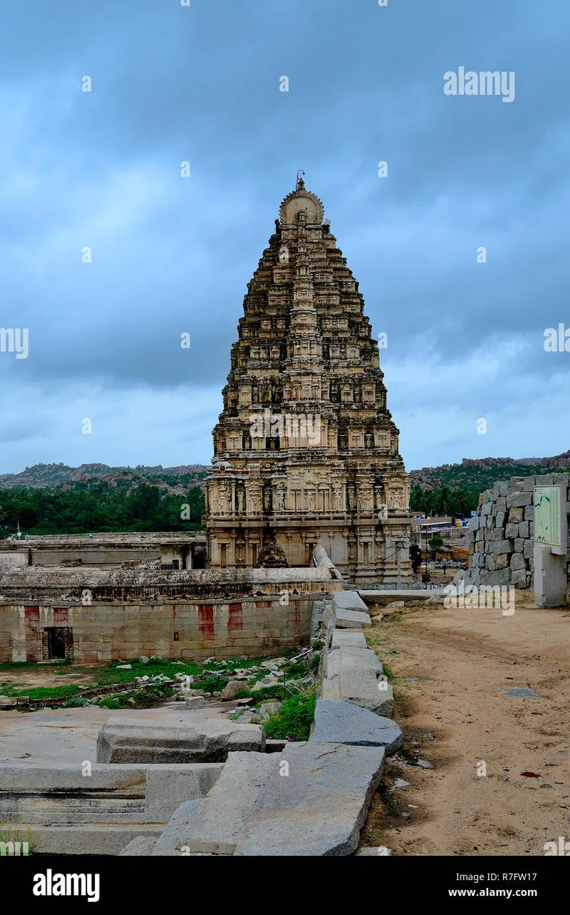 Image Hampi - Virupaksha Temple image beautiful image beautiful image beautiful image beautiful image beautiful - Hampi vijayanagara empire hi-res stock photography and images ...