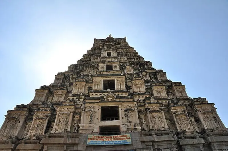 Image Hampi - Virupaksha Temple image beautiful image beautiful image beautiful image beautiful image beautiful - Sun hiding behind gopura Our beautiful Wall Art and Photo Gifts ...