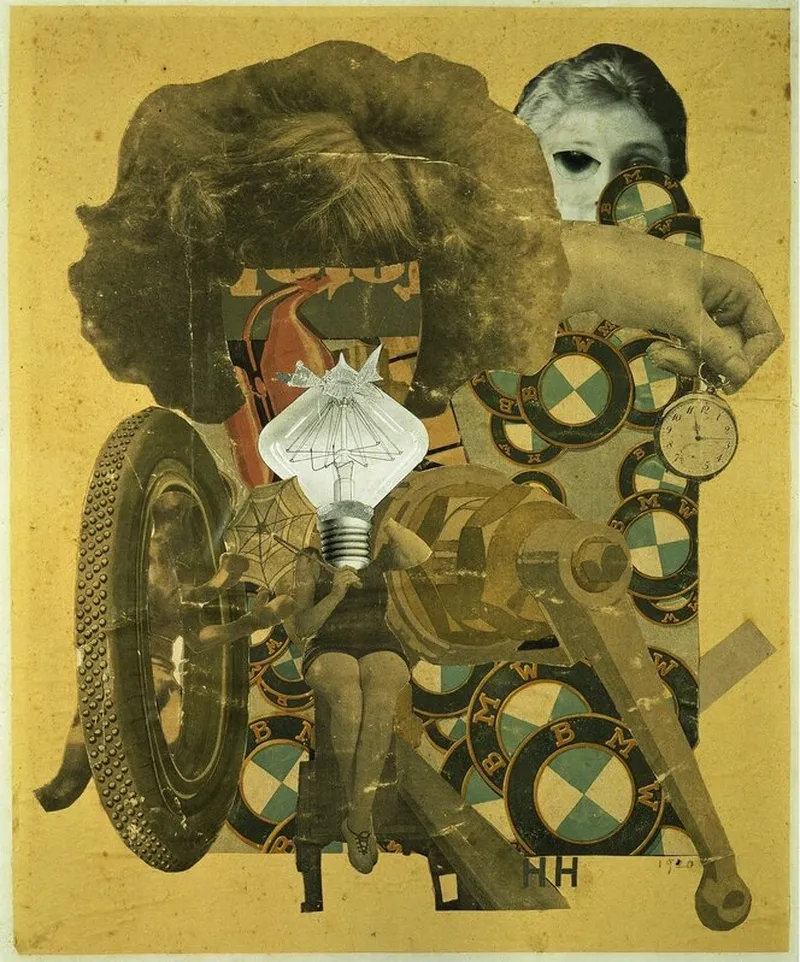 Image Hannah image beautiful - Hannah Höch | Das schöne Mädchen [The Beautiful Girl] (1920) | Artsy