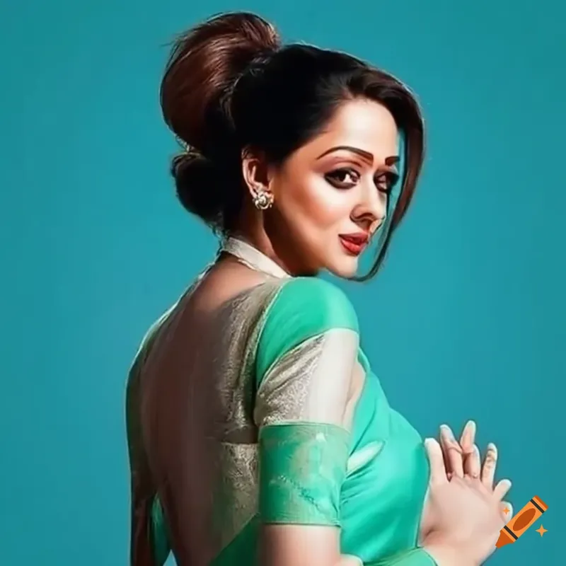 Image Hema Malini image beautiful image beautiful - Bollywood actress hema malini with a beautiful simple messy bun ...