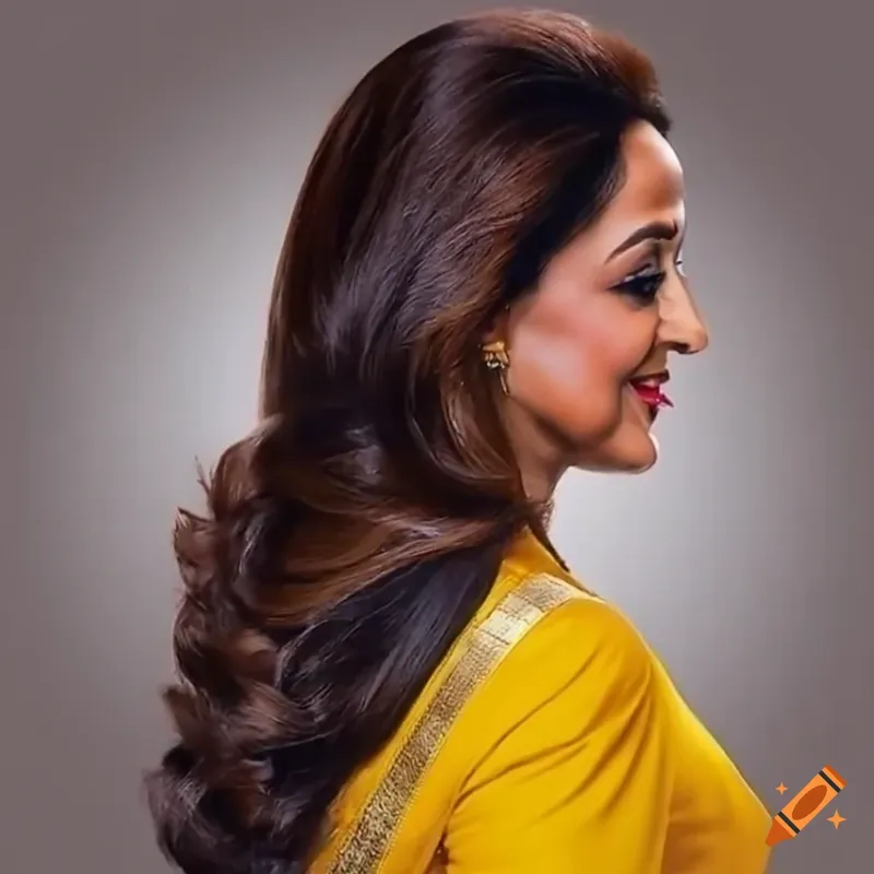 Image Hema Malini image beautiful image beautiful image beautiful image beautiful image beautiful image beautiful image beautiful - Hema malini , hair in simple bun, side view, extremely detailed ...