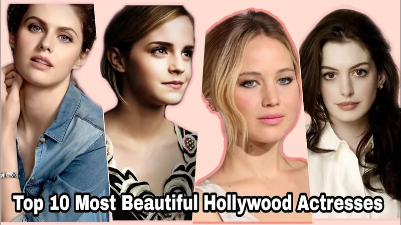 Image Hollywood image beautiful - Top 10 Most Beautiful Hollywood Actresses | 2022 - YouTube