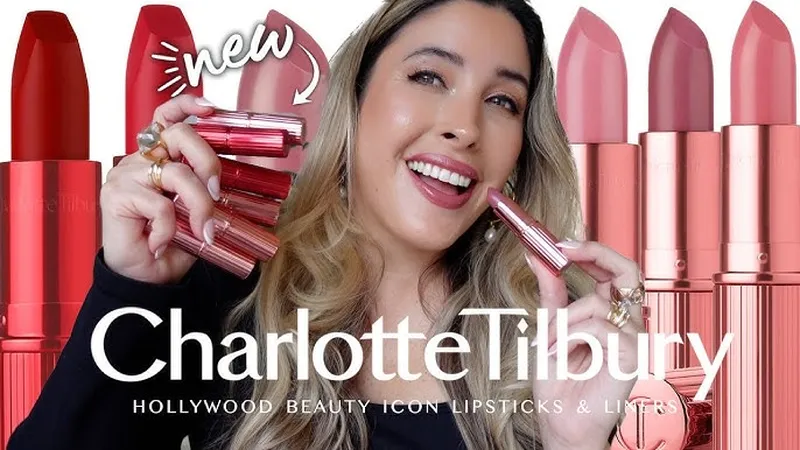 Image Hollywood image beautiful image beautiful - NEW! CHARLOTTE TILBURY HOLLYWOOD BEAUTY ICON LIPSTICKS : SWATCHES ...