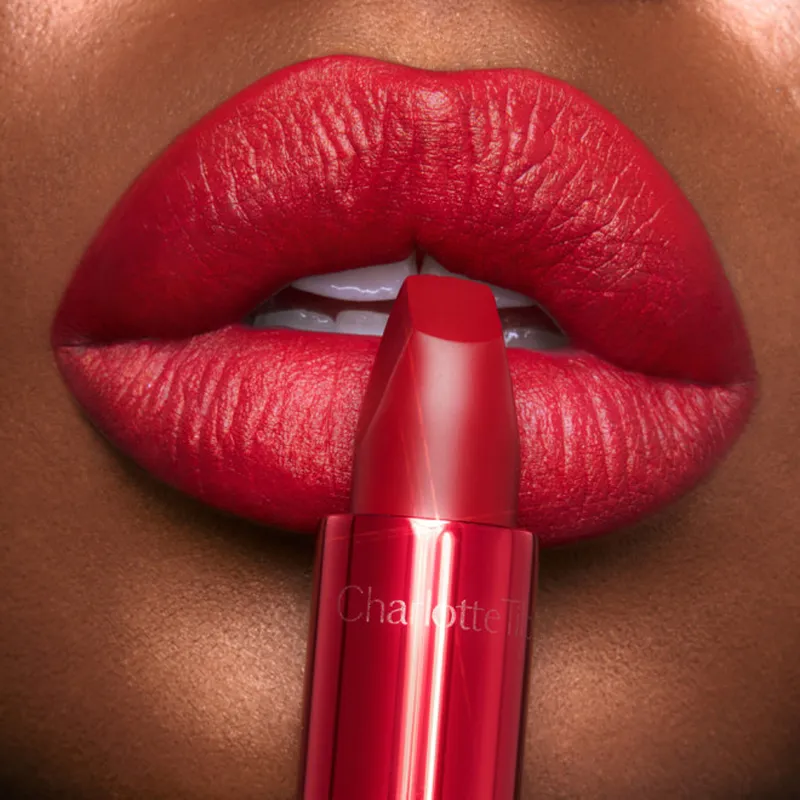 Image Hollywood image beautiful image beautiful image beautiful image beautiful - Hollywood Vixen: Bright Red Matte Lipstick | Charlotte Tilbury