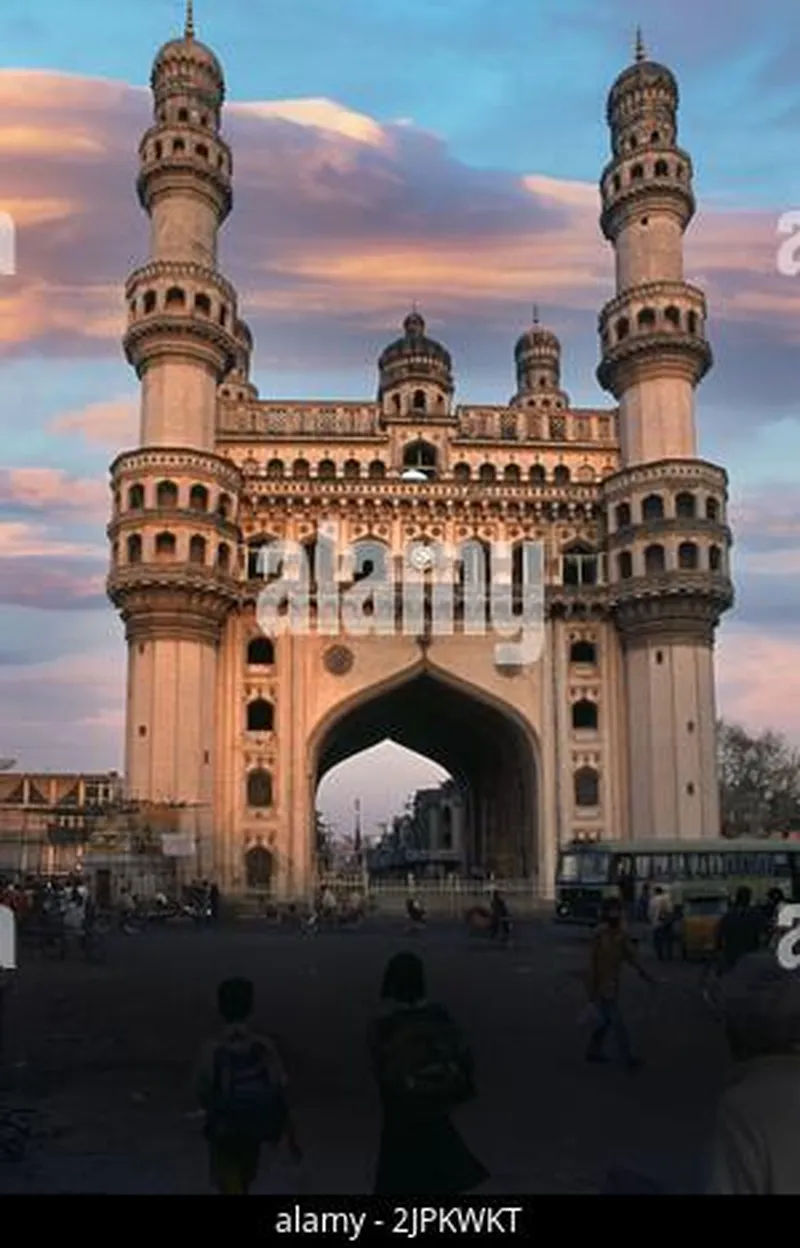 Image Hyderabad - Charminar image beautiful image beautiful image beautiful - A vertical shot of the Charminar at the beautiful sunset in ...